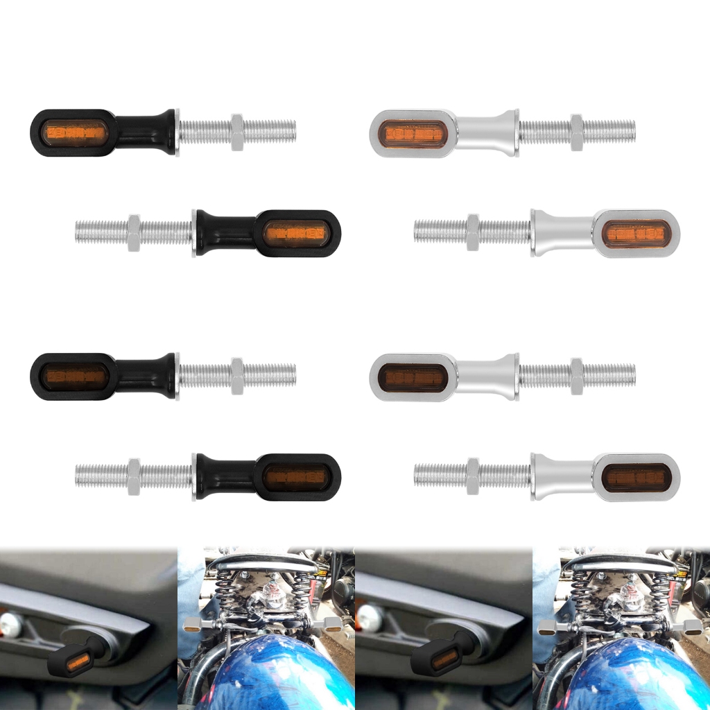 รถจักรยานยนต์ LED ด้านหลัง Mini E Mark ไฟเลี้ยวไฟแสดงสถานะวิ่งโคมไฟสําหรับ Harley สําหรับ Sportster