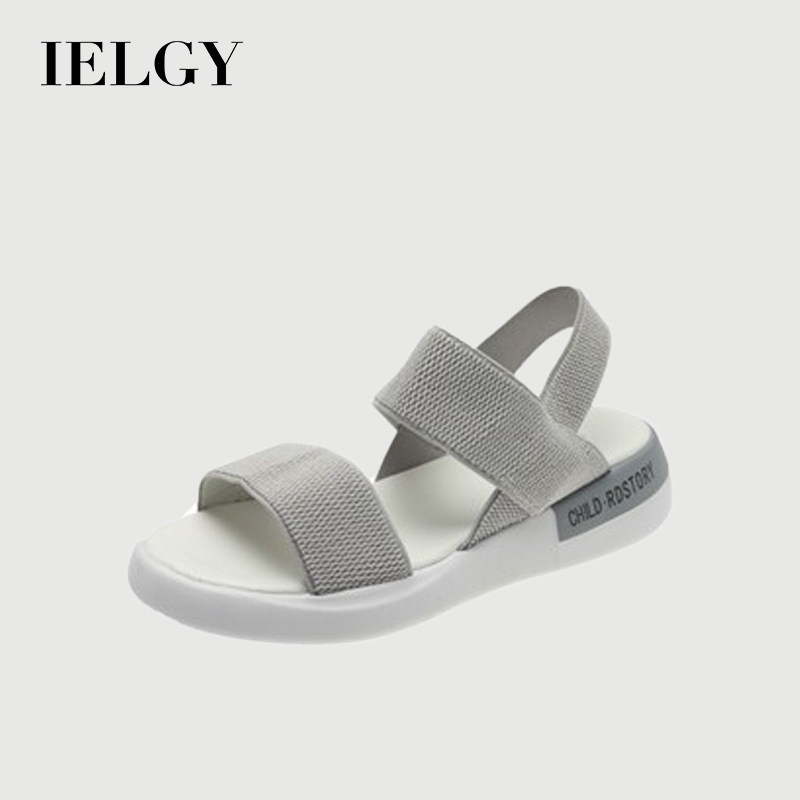 รองเท้าแตะส้นแบนสำหรับพักผ่อนชายหาด ใส่สบายและสวมใส่ง่าย