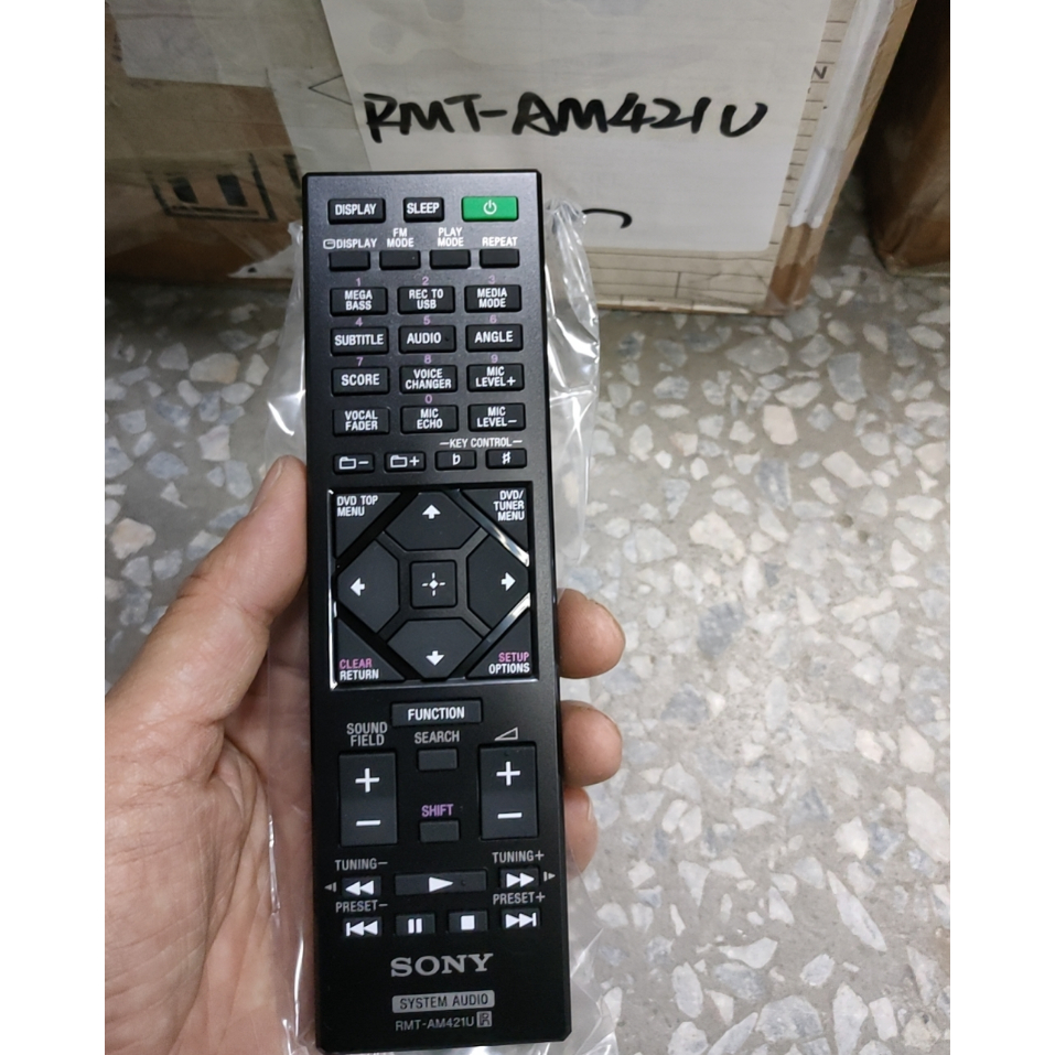 ใหม่ RMT-AM421U สําหรับ Sony ระบบรีโมทคอนโทรล MHC-V73D MHS-V72D