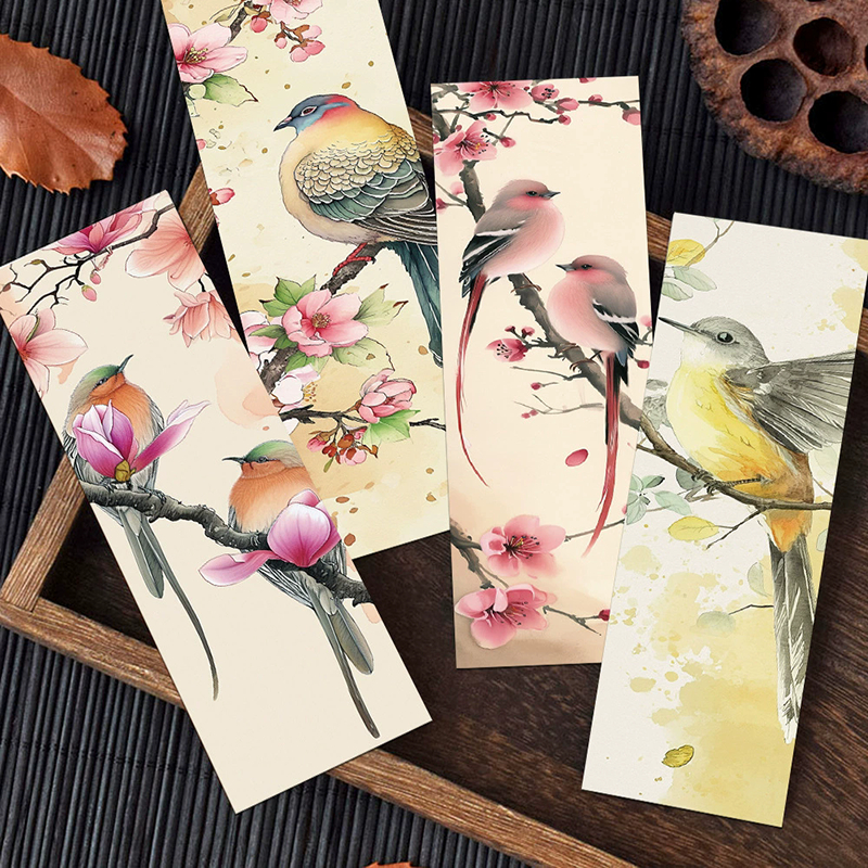 30 ชิ้น/เซ็ต Vintage Bird Lover Bookmarks Retro ภาพวาดหนังสือหน้าผู้ถือ Kawaii ของขวัญสําหรับนักเรียนครูอ่านเครื่องมือโรงเรียนเครื่องเขียนอุปกรณ์สํานักงาน ราคา ถูกที่สุด ดีลบีเคเค แกลเลอรีภาพที่ 6