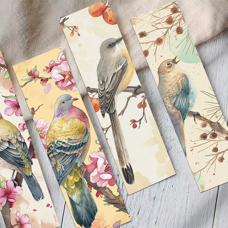 30 ชิ้น/เซ็ต Vintage Bird Lover Bookmarks Retro ภาพวาดหนังสือหน้าผู้ถือ Kawaii ของขวัญสําหรับนักเรียนครูอ่านเครื่องมือโรงเรียนเครื่องเขียนอุปกรณ์สํานักงาน ราคา ถูกที่สุด ดีลบีเคเค แกลเลอรีภาพที่ 7