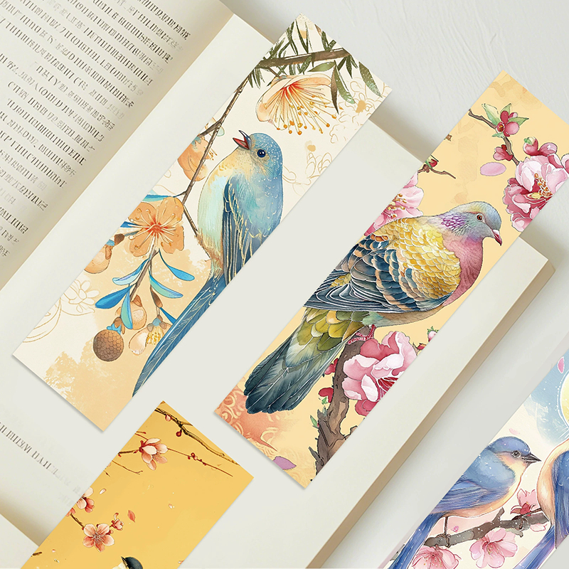 30 ชิ้น/เซ็ต Vintage Bird Lover Bookmarks Retro ภาพวาดหนังสือหน้าผู้ถือ Kawaii ของขวัญสําหรับนักเรียนครูอ่านเครื่องมือโรงเรียนเครื่องเขียนอุปกรณ์สํานักงาน ราคา ถูกที่สุด ดีลบีเคเค แกลเลอรีภาพที่ 8