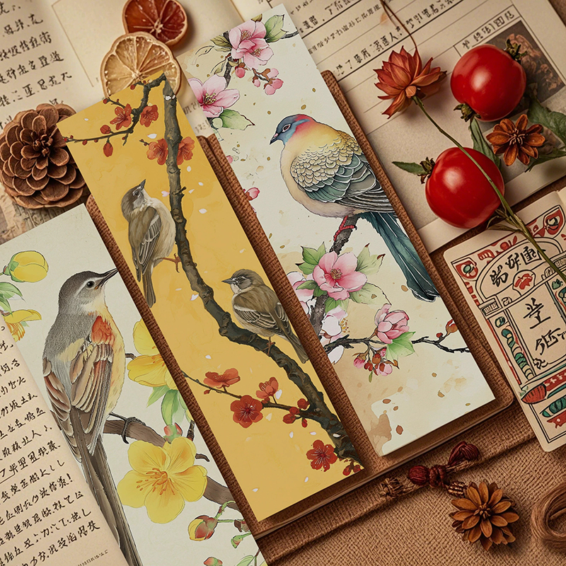 30 ชิ้น/เซ็ต Vintage Bird Lover Bookmarks Retro ภาพวาดหนังสือหน้าผู้ถือ Kawaii ของขวัญสําหรับนักเรียนครูอ่านเครื่องมือโรงเรียนเครื่องเขียนอุปกรณ์สํานักงาน ราคา ถูกที่สุด ดีลบีเคเค แกลเลอรีภาพที่ 4