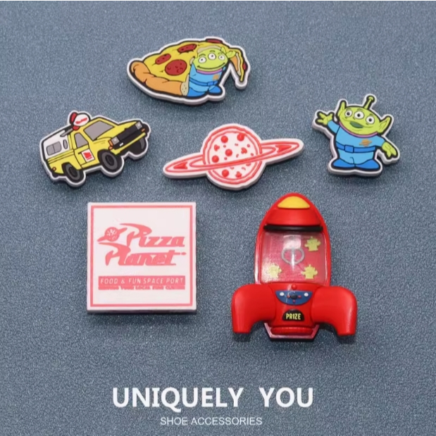 Crocs Jibbitz, Crocs Charms, อุปกรณ์รองเท้า, เครื่องรางที่ปรับแต่งได้, Jibbitz น่ารัก