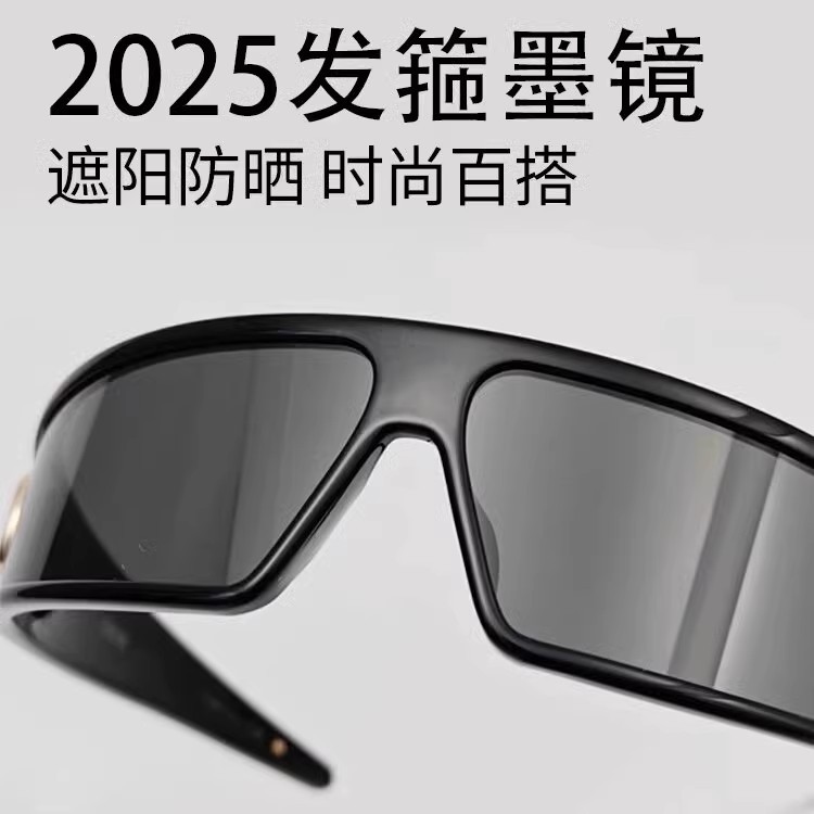 แถบคาดศีรษะแฟชั่นแว่นตากันแดดผู้หญิง 2025 สูง-จบ รูปที่ 5
