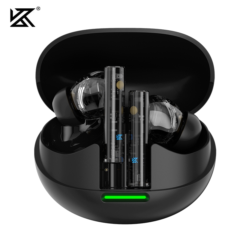 Kz Carol Pro อัพเกรดหูฟังบลูทูธลดเสียงรบกวนแบบแอคทีฟพร้อมคุณภาพเสียงไฮไฟลดเสียงรบกวน ANC