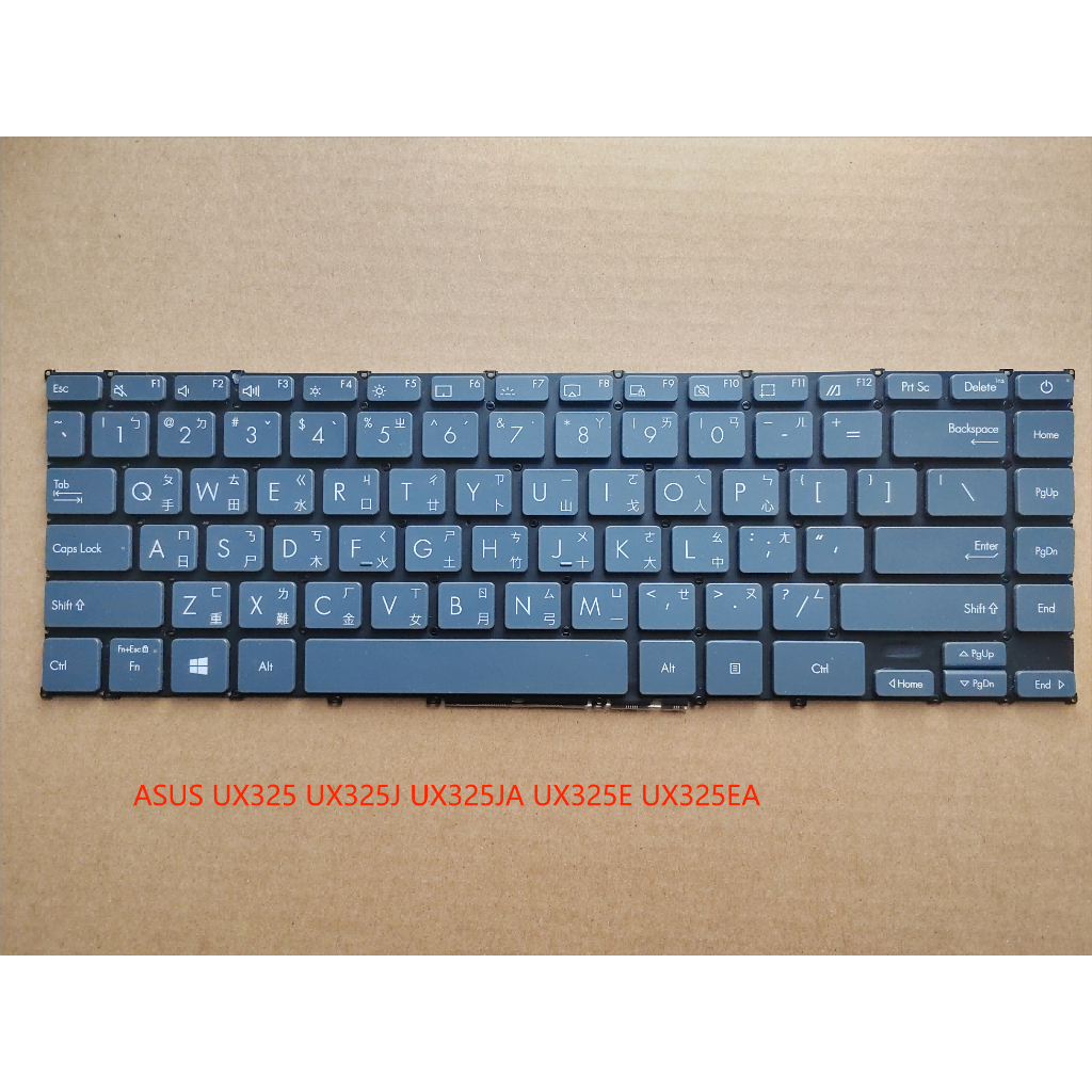 เหมาะสําหรับ ASUS UX325 UX325J UX325JA UX325E UX325EA แป้นพิมพ์จีนแบบดั้งเดิม