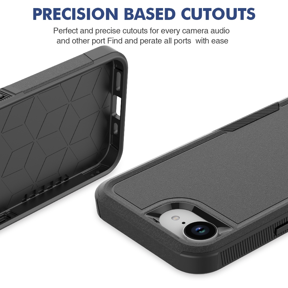 เคสแบบด้านสําหรับ iPhone 16E iphone16E ฝาครอบป้องกันการตกกระแทก - รูปที่ 7