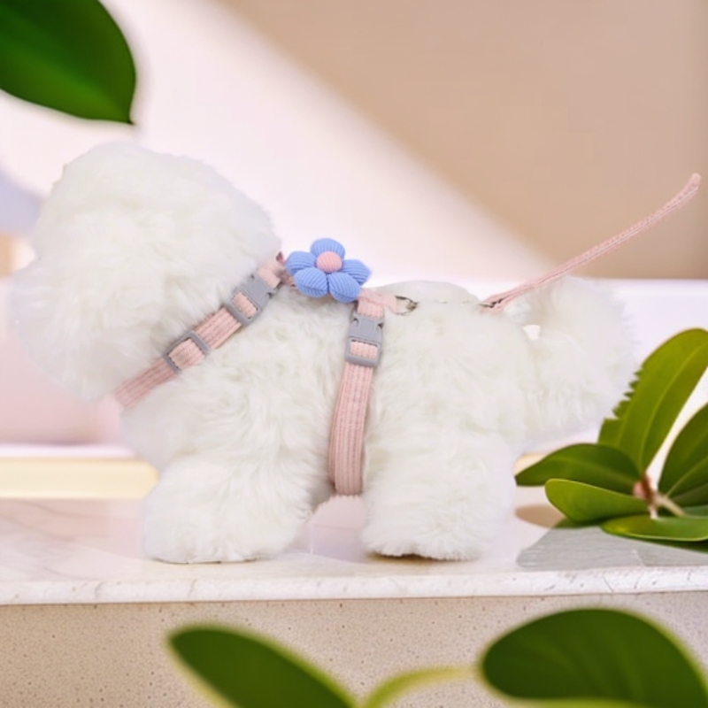 สายจูงรูปหมีน้อยสำหรับสัตว์เลี้ยง แมว กระต่าย หมา ใช้ได้ - รูปที่ 3