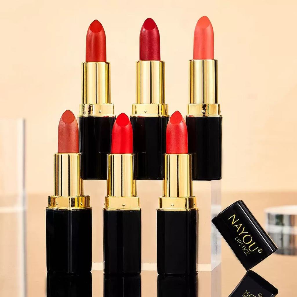 Nayou Light Moisturizing Lipstick, Moisturizing Waterproof Non-Stick Cup Non-Fade Matte Student Lips