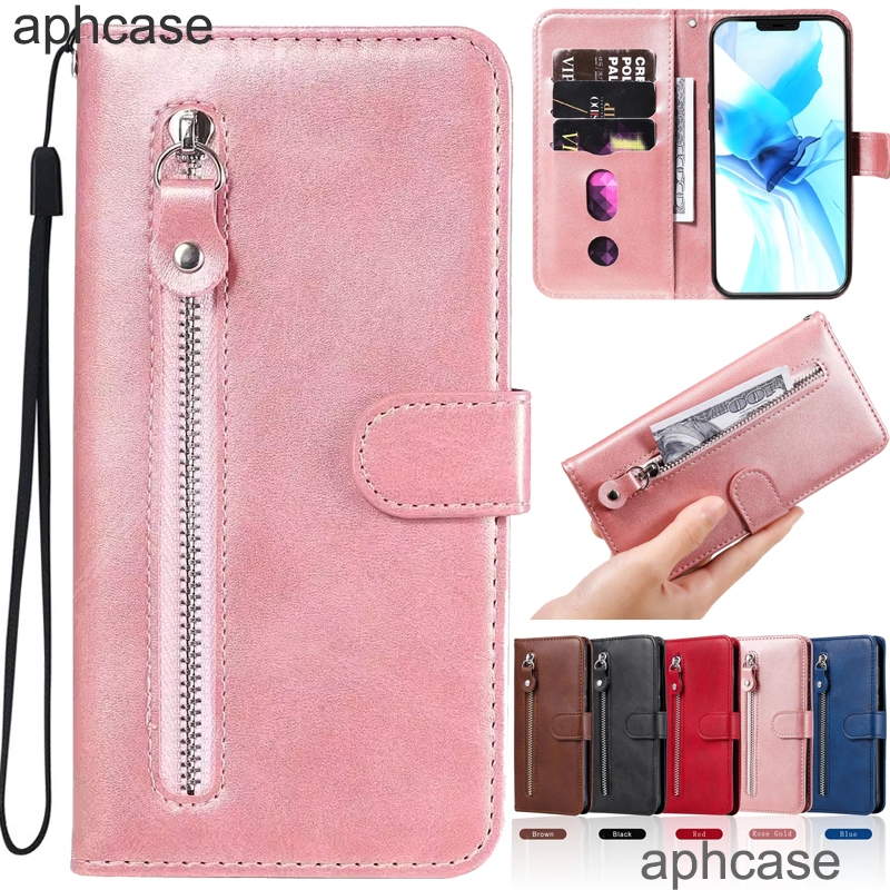 กรณีพลิกซิปสําหรับoppo A17 A17K A57 A76 A94 A96 A54 A74 A95 A16 A55 A15 A15s A9 A5 A92 A52 A53 A33 2020 A54s 2022 ฝาครอบโทรศัพท์หนังกระเป๋าสตางค์