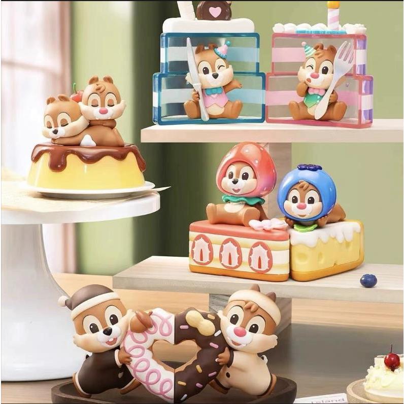 Disney TOPTOY Chip N Dale Dessert Adventure Series Blind Box Toy Collection