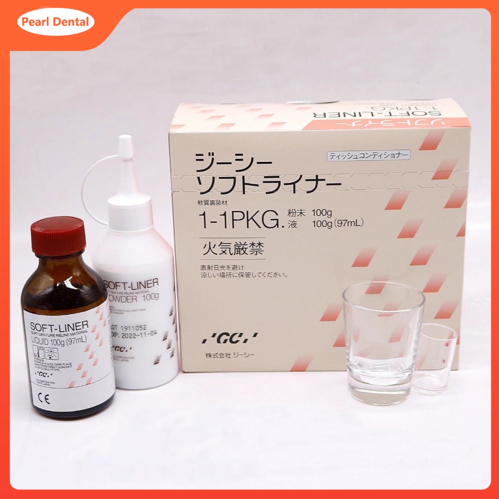 Fuji GC ฟันปลอม Self-การตั้งค่า Soft Liner แผ่นทันตกรรมในช่องปาก