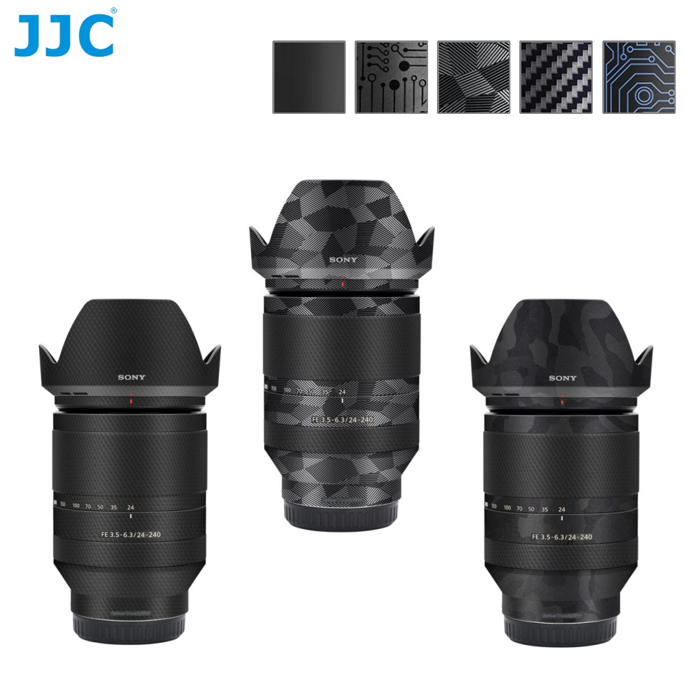 JJC สติ๊กเกอร์เลนส์ป้องกันเลนส์ Camera Sony FE 24-240mm F3.5-6.3 OSS Lens SEL24240 ภาพยนตร์ที่ทนต่อร