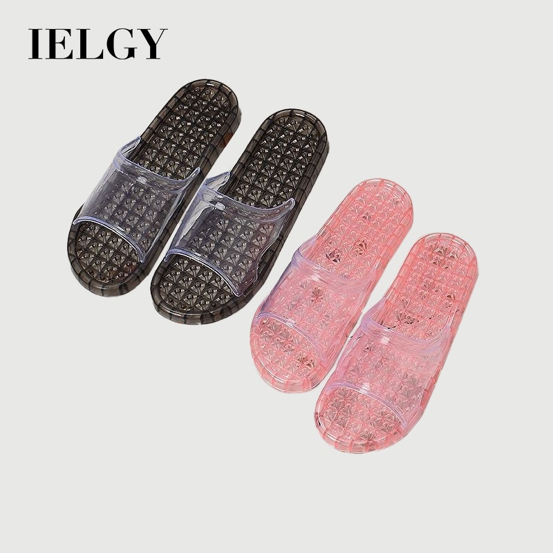 IELGY ห้องน้ํา อาบน้ํา ตัดออก รองเท้าแตะนวดรั่วหญิงฤดูร้อนลื่นนักเรียนหอพัก