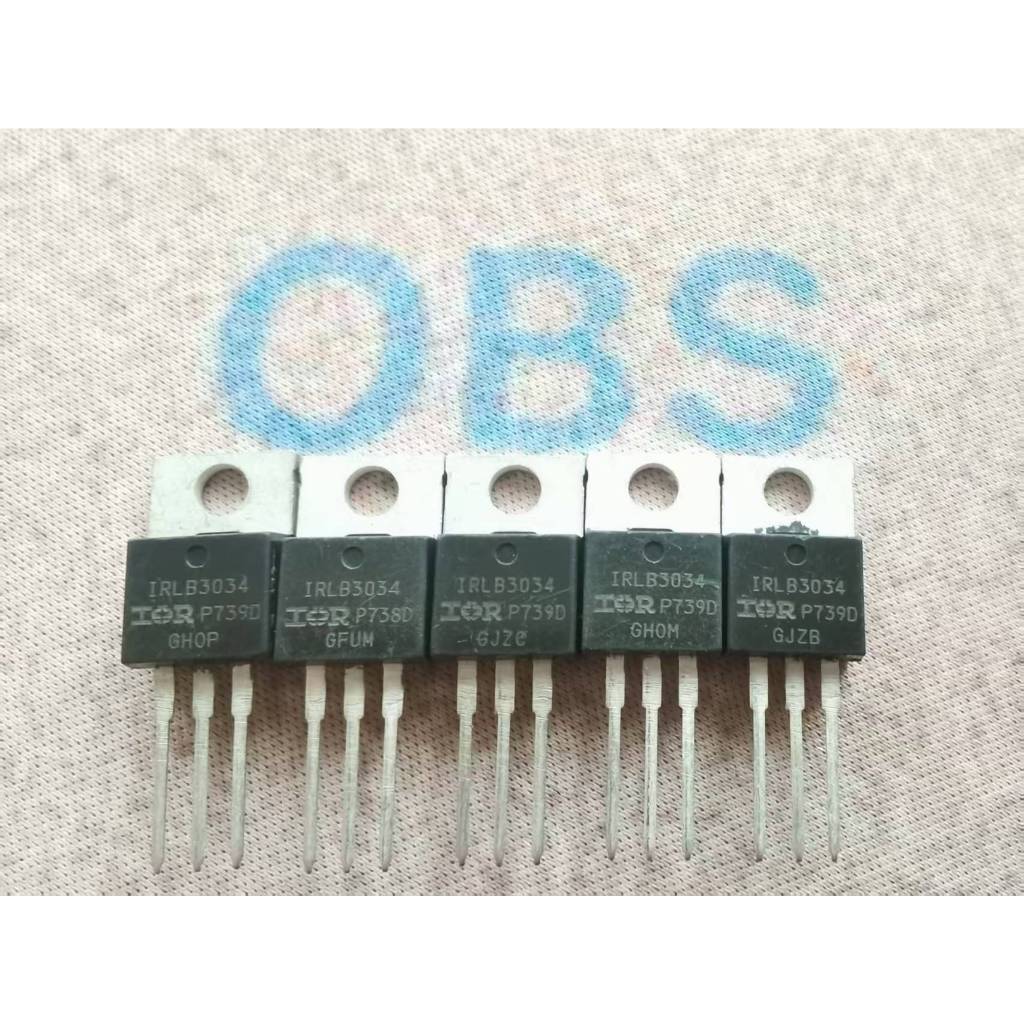 ((5 ชิ้น) IRLB3034 หลอดเอฟเฟกต์สนาม IRLB3034PBF TO-220