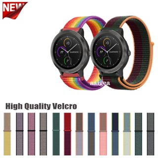 สายรัดไนลอนขนาด 20 มม. สําหรับ Garmin Vivoactive 3 Music สํา…