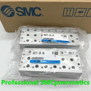SMC Original Ready Stock SY7000 Series 5-way Solenoid Valve Direct Piping Type แต่ละสายไฟ 20 แผ่นด้า