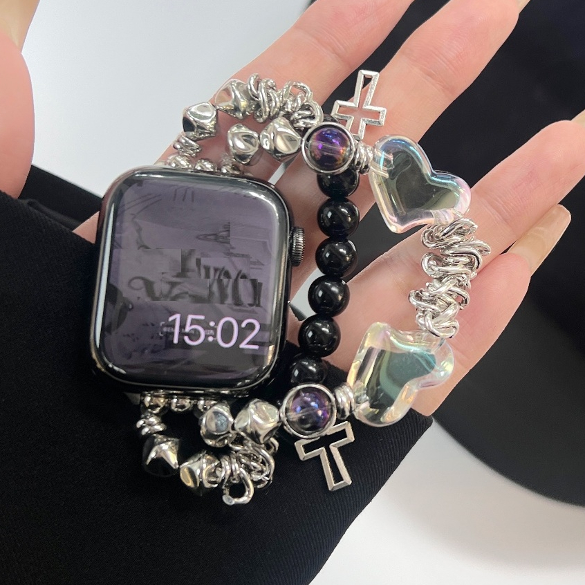 Cool DIY Gem Agate Style Watchband For IWatch Strap Series 10 9 8 7 6 5 4 3 2 1 se, se2, Ultra 2, Ul