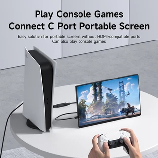 Hagibis HDMI to USB C Converter Type-C หญิงพอร์ตอะแดปเตอร์ HDMI to AR แว่นตาสําหรับ Nintendo Switch PS5 Xbox Rokid/Xreal/Thunderbird