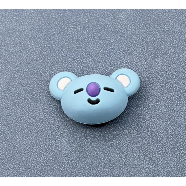 Crocs Jibbitz, Crocs Charms, อุปกรณ์รองเท้า, เครื่องรางที่ปรับแต่งได้, Jibbitz BT21 น่ารัก