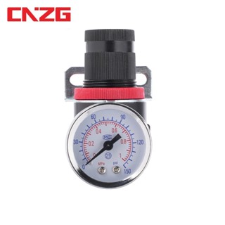 Ar2000 เครื่องควบคุมความดันนิวเมติก 1/4 นิ้ว BSP ขนาดเล็ก พร…