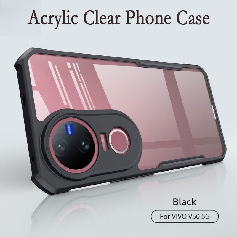 [ส่งจากไทย]HHL แข็ง เคสกันกระแทก เคสใส สำหรับ Vivo V50 Lite Y03-Y03T Y17s Y18 Y19S