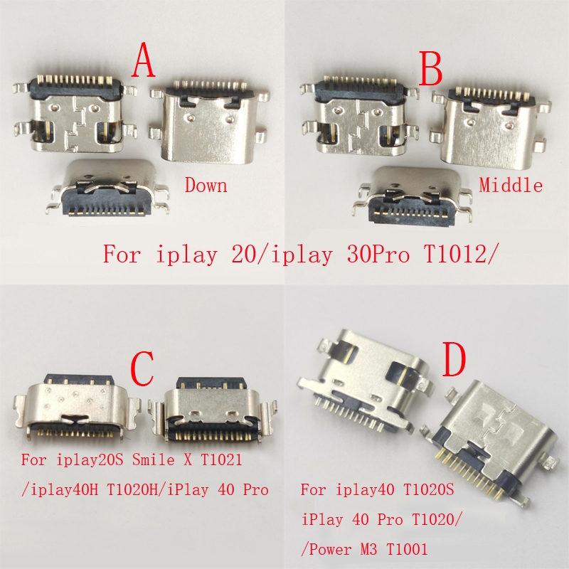 ปลั๊กชาร์จ USB สําหรับ Alldocube iPlay 20/20S/30/40H/40 Pro/Smile X/Power/M3/T1001/T1021/T1012/T1020S รองรับหลายรุ่น