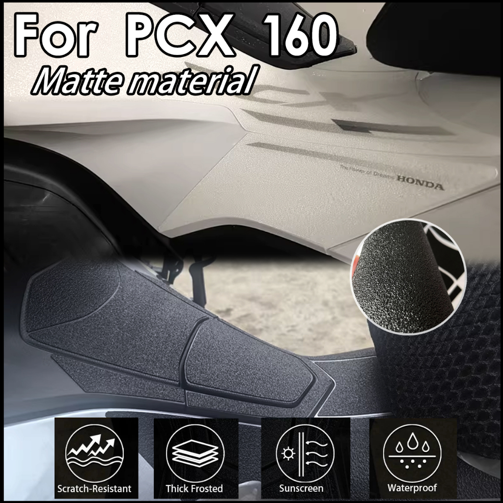 3M /สําหรับHonda PCX160 (2021-2024) สติ๊กเกอร์ติดถังน้ํามันเชื้อเพลิงFrosted Fuel Tankสติกเกอร์ป้องกันรถจักรยานยนต์Scratchทนสวมใส่สติกเกอร์ - รูปที่ 2