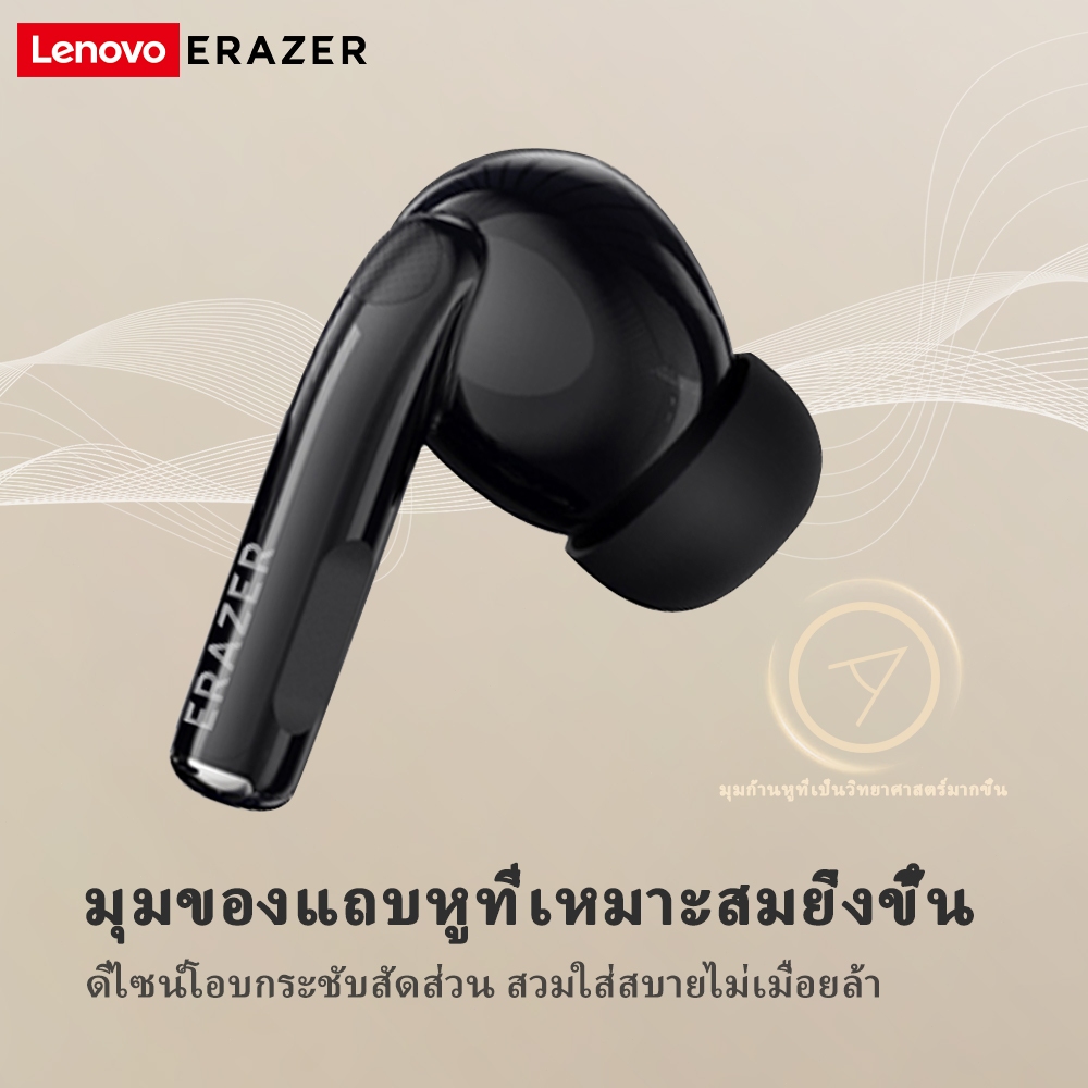 [รับประกัน 1 ปี] ชุดหูฟังแปล Lenovo ERAZER XT89 PRO ชุดหูฟังบลูทูธ การแปลแบบเรียลไทม์ HD โทร HiFi คุณภาพเสียง Latency ต่ํา 134 ภาษาแปลชุดหูฟังไร้สาย - รูปที่ 4