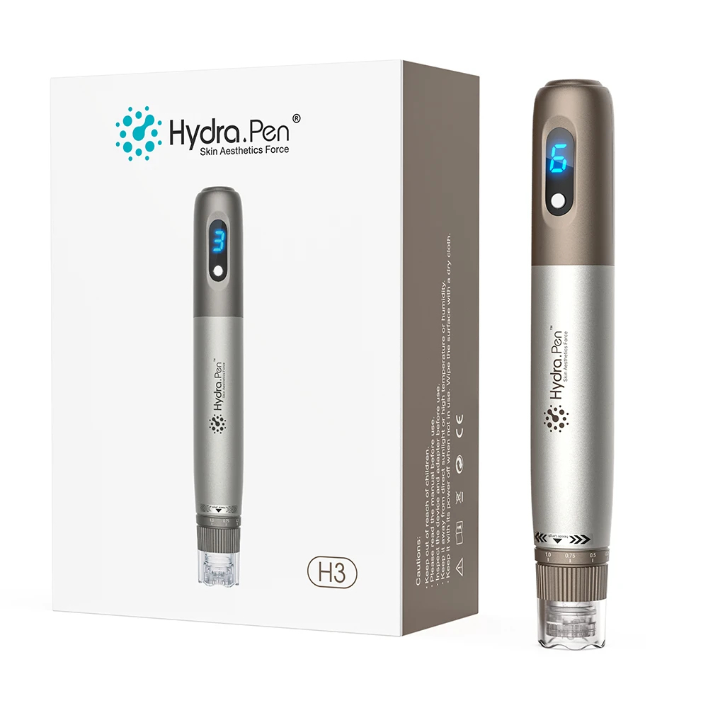 Professional Hydra.Pen H3 ปากกา Derma ไร้สายพร้อมตลับหมึก Microneedleing Face Care Beuty Salon Machine