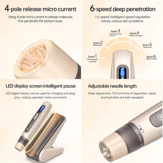 มาใหม่ล่าสุด HydraPen H5 EMS Microneedle ปากกา 2 ชิ้นตลับหมึกอัตโนมัติเซรั่ม Applicator Facial Beauty Skin Care