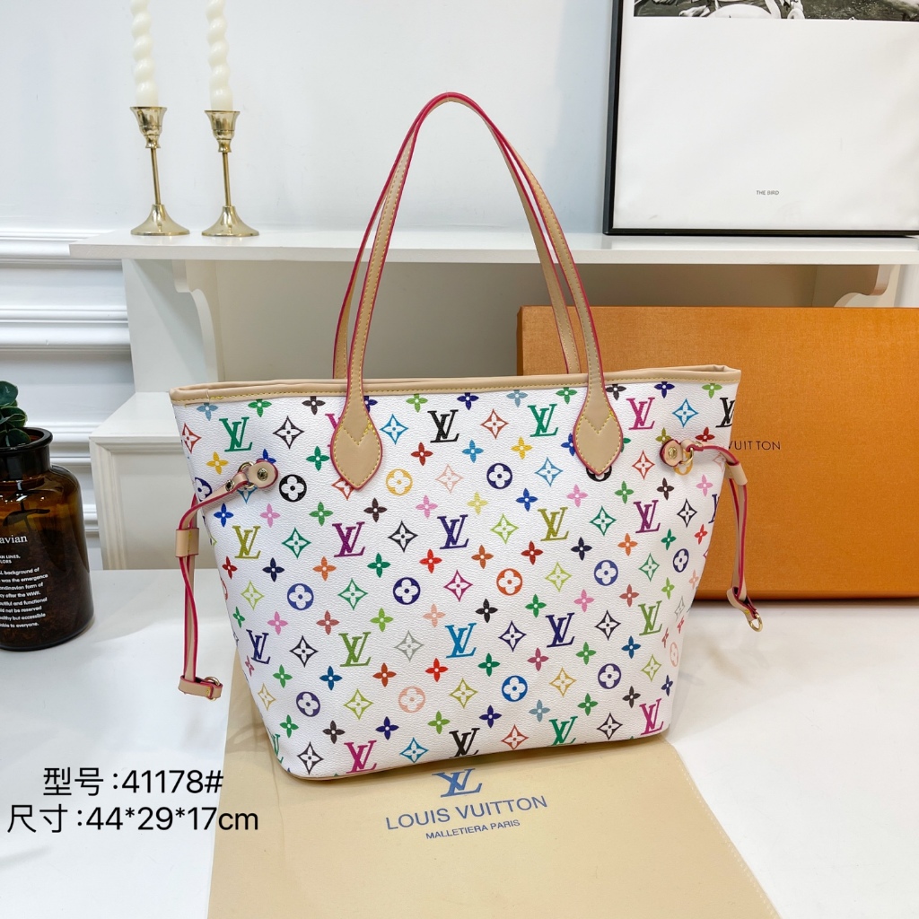 พร้อมกล่องWomen Beg Tangan Bag Tote Shoulder Bag กระเป๋าถือสุภาพสตรี