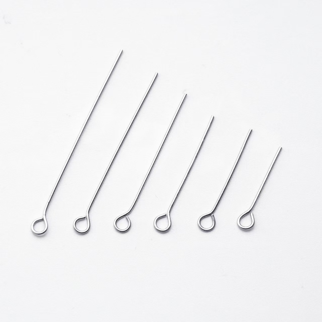 100 ชิ้นของ 15-70 มม.สแตนเลสรูป 9 เข็มสําหรับเครื่องประดับทําอุปกรณ์เสริม DIY