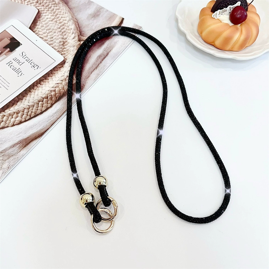 โทรศัพท์มือถือ Long Lanyard strap Phone Case Lanyard Premium Feel Crossbody strap ราคา ถูกที่สุด ดีลบีเคเค แกลเลอรีภาพที่ 3