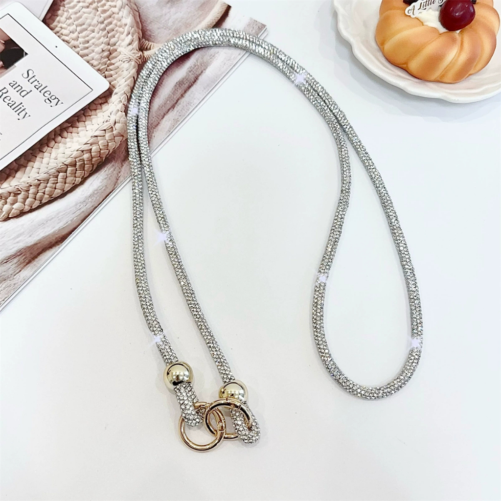 โทรศัพท์มือถือ Long Lanyard strap Phone Case Lanyard Premium Feel Crossbody strap ราคา ถูกที่สุด ดีลบีเคเค แกลเลอรีภาพที่ 2
