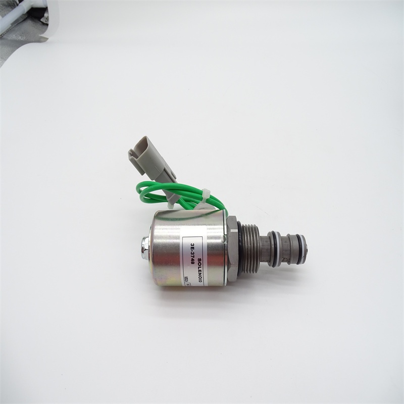 ชิ้นส่วนรถขุดแมวโซลินอยด์วาล์ว 3E-3748 หลักปั๊มโซลินอยด์วาล์ว D11R E992D ปั๊มไฮดรอลิกโซลินอยด์วาล์ว