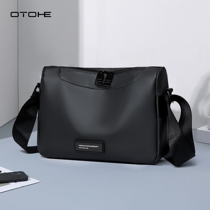 OTOHE ผู้ชายs กระเป๋าสะพาย Casual น้ําหนักเบา Messenger กระเป๋าโทรศัพท์กระเป๋ากั