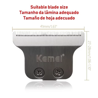 สําหรับ Kemei KM-5027 1949 5098 9163 5021 Etc. ที่กันจอนผมจํากัดหวีสากลยามดําช่างทําผมคู่มือตัดผม
