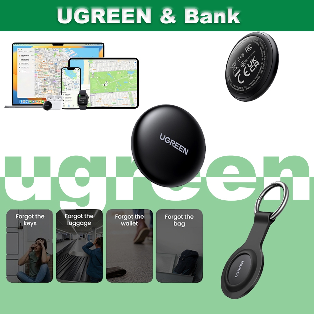 Ugree n Finder Security Smart Track Link SmartTag ค้นหาตัวติดตามบลูทูธคีย์ของฉัน