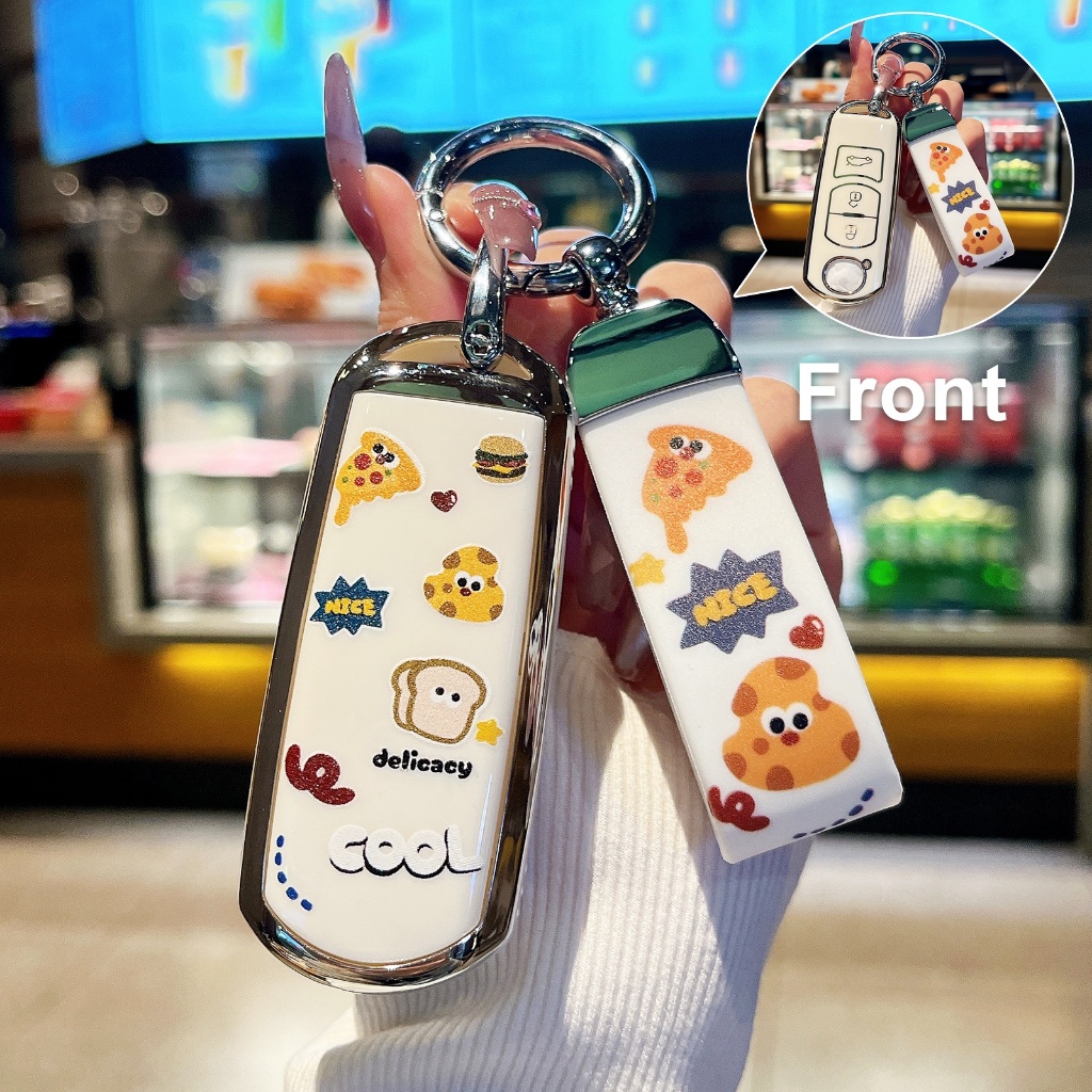 กล่องกุญแจรีโมทรถยนต์ 2-3 ปุ่มสําหรับMazda CX-3 CX-5 CX-7 CX-9 CX5 CX7 CX7, Cx9 CXЗ CX 5 Mazda2 Mazd