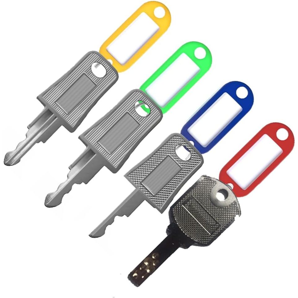 4PCS ซ่อมกระเป๋าเดินทาง Key TSA007 Master Key TSA002 Key TSA006 Key TSA ปลอดภัย Skies Master Keys สํ