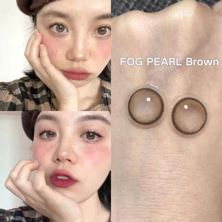 {เกรด -0.00~-6.00} UYAAI คอนแทคเลนส์สายตาสั้น สีน้ําตาล ขนาด 14.0 มม.
