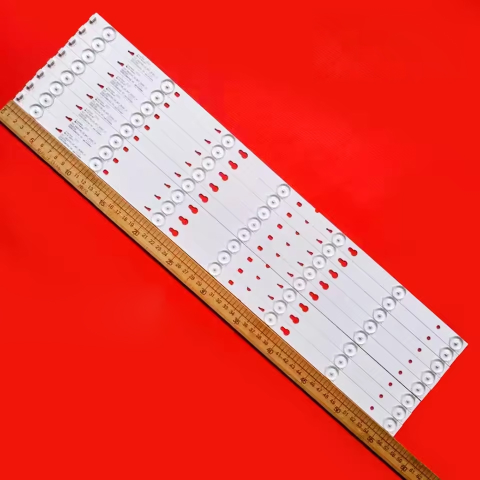 ชุดแบ็คไลท์ 8 ชิ้นสําหรับ TCL 55 นิ้ว LED55D2700D ปลั๊กแอนด์เพลย์ใหม่เอี่ยม