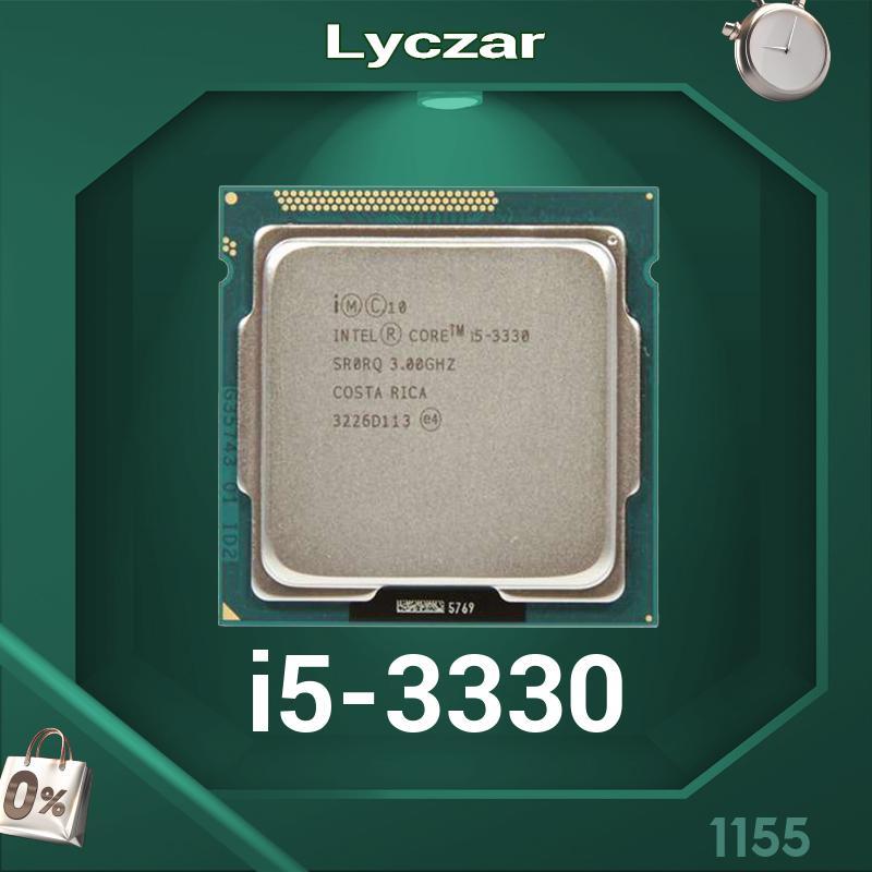 Intel Core i5 3330 โปรเซสเซอร์ LGA 1155 3.0GHz 6M Quad-Core 77W Lyczar เดสก์ท็อป CPU