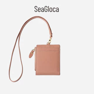 Seagloca กระเป๋าสตางค์เชือกแขวนคอสไตล์ใหม่ผู้ถือบัตรหลายใบสําหรับผู้หญิงไม่มี 2013