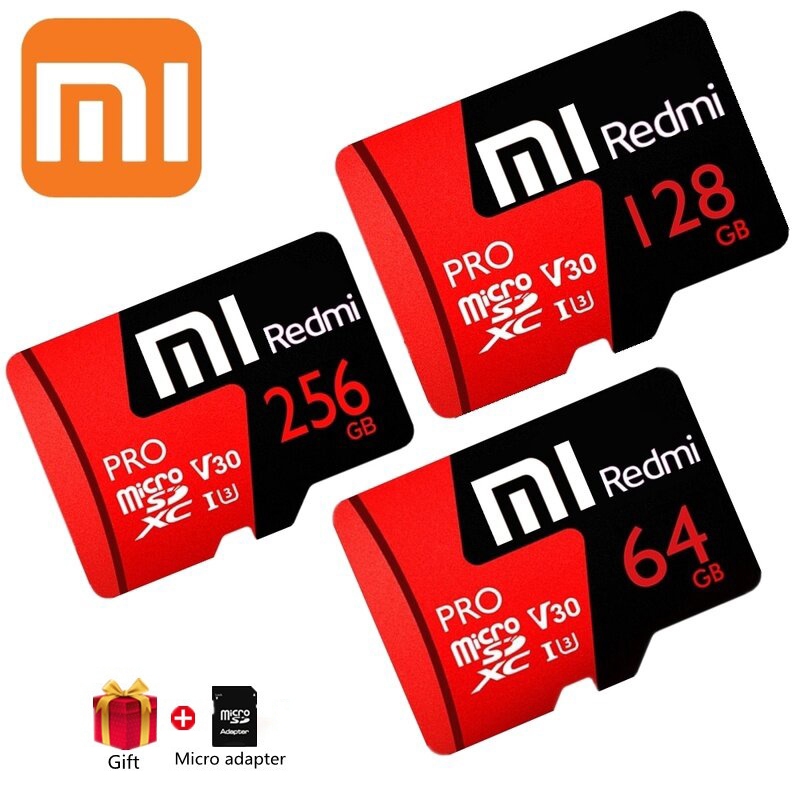 2tb ข้าวฟ่างแท้ดั้งเดิม 32GB/64GB/128GB/512GB/1TB/V30 PRO การ์ดหน่วยความจําความเร็วสูง