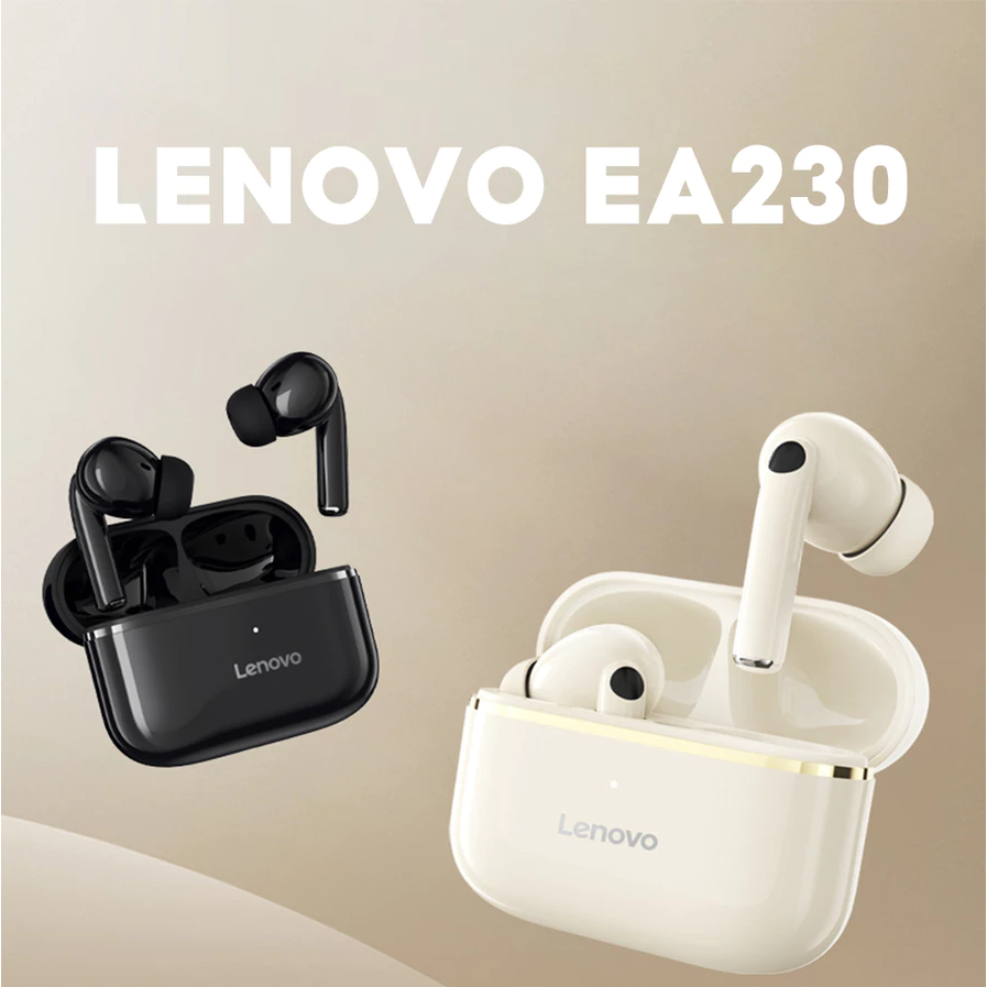 Lenovo EA230 หูฟังไร้สายบลูทูธ TWS หูฟังขนาดเล็กบลูทูธ 5.4 ระบบควบคุมแบบสัมผัสอายุการใช้งานแบตเตอรี่ยาวนานหูฟังเสียง HD