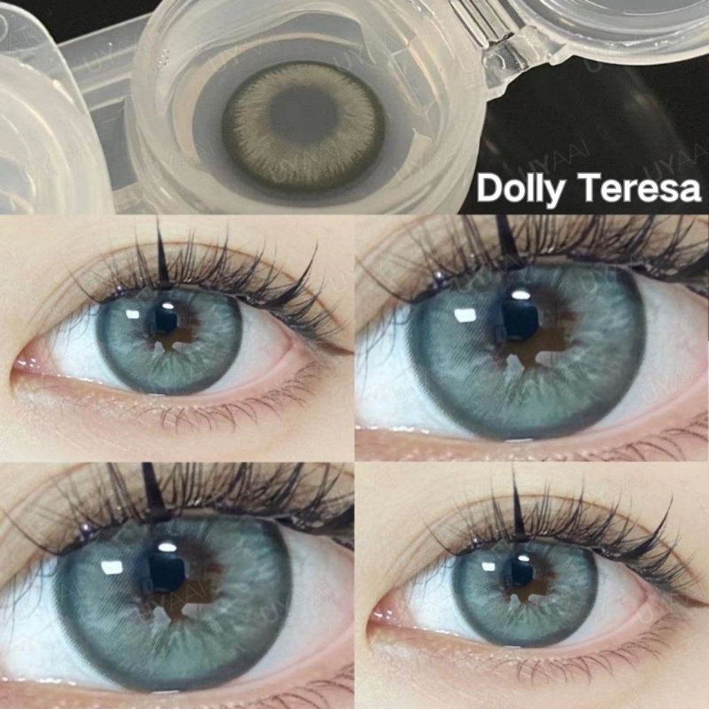 {เกรด -0.00~-5.00} UYAAI x FRESHLADY คอนแทคเลนส์สายตาสั้น 14.5 มม.