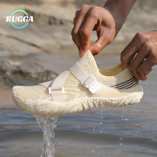 RUGGA 2025 ใหม่ Original Aldult Unisex คู่ GYM Aqua น้ําชายหาดว่ายน้ํา surf รองเท้าออกกําลังกายสําหรับผู้ชายผู้หญิงมัลติฟังก์ชั่นยาง Anti slip กันน้ําแห้งเร็ว barefoot การฝึกอบรมรองเท้า